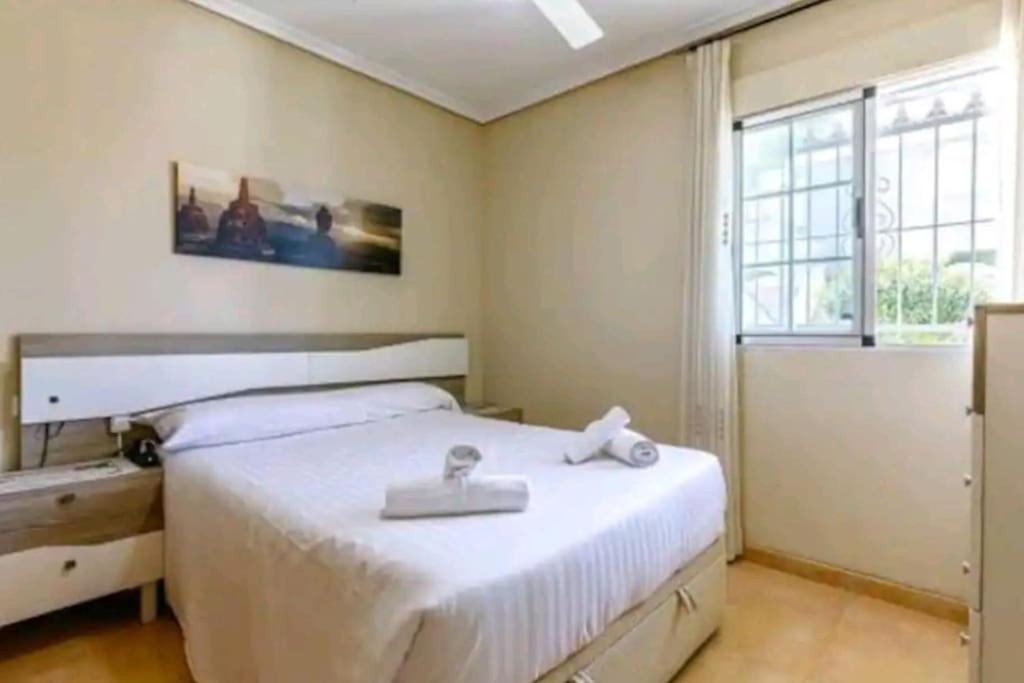 Bungalow Adaptado, Terraza Muy Grande Y Soleada. 그란 알라칸트 외부 사진